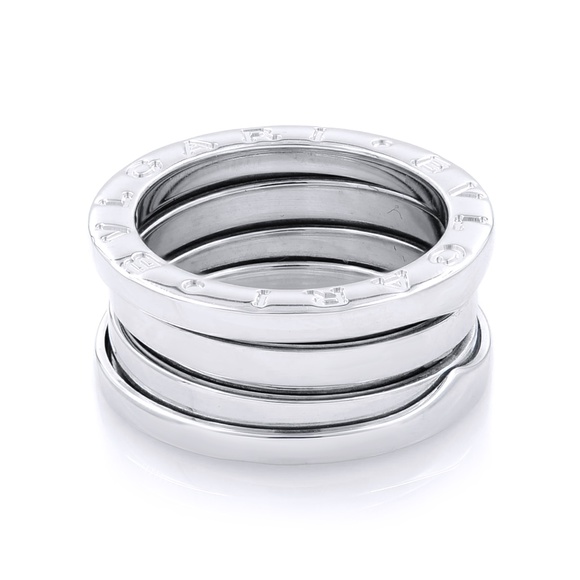 BVLGARI Jewelry - Bvlgari B.Zero 1 18K White Gold Ring Size 4.75